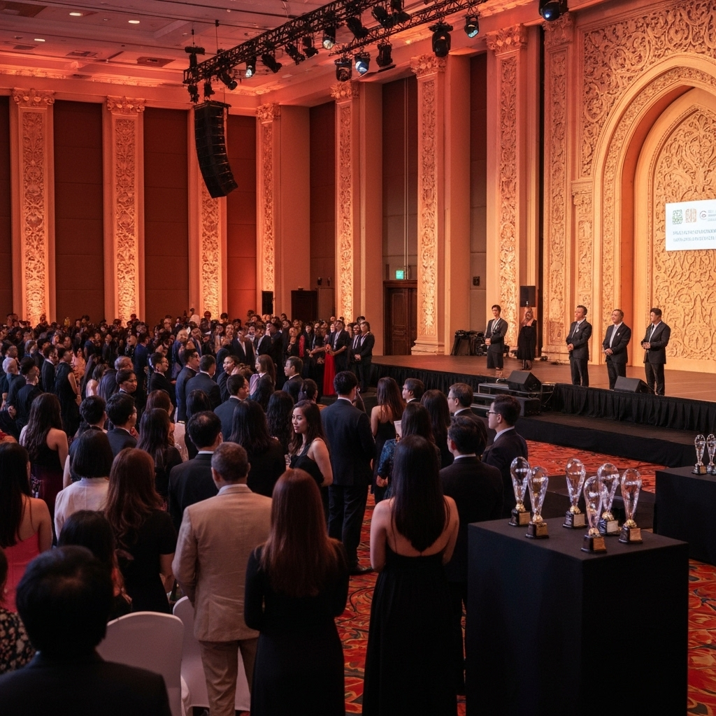 International award ceremony in Singapore